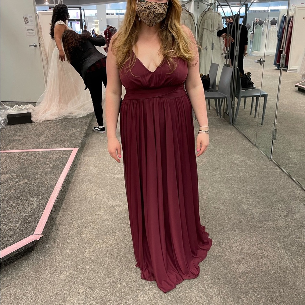 David’s Bridal Bridesmaid Dress